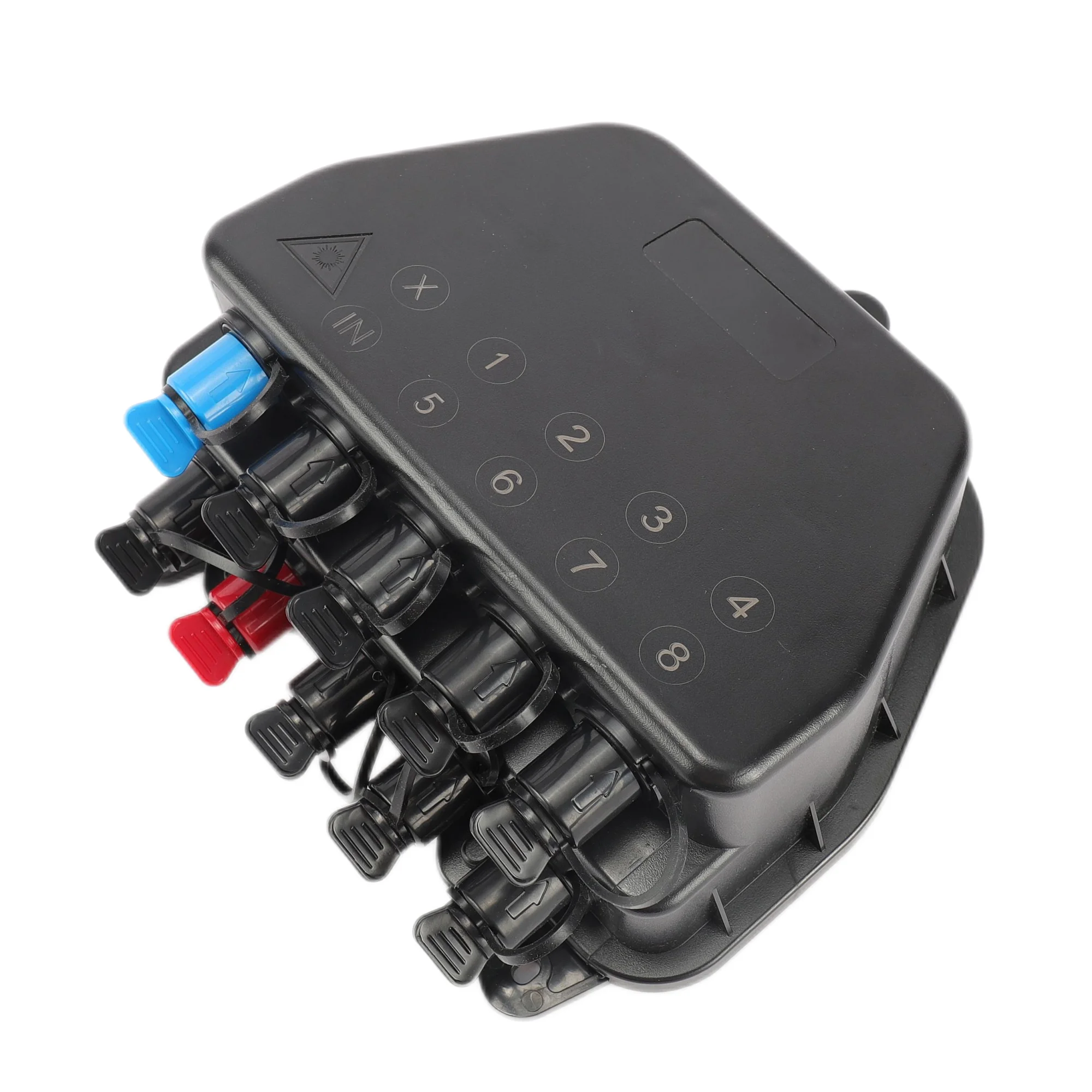 Outdoor 10 Port Fiber Optic Pre-terminated Box Fiber Access Terminal Optical Pre-connected Distribution Box