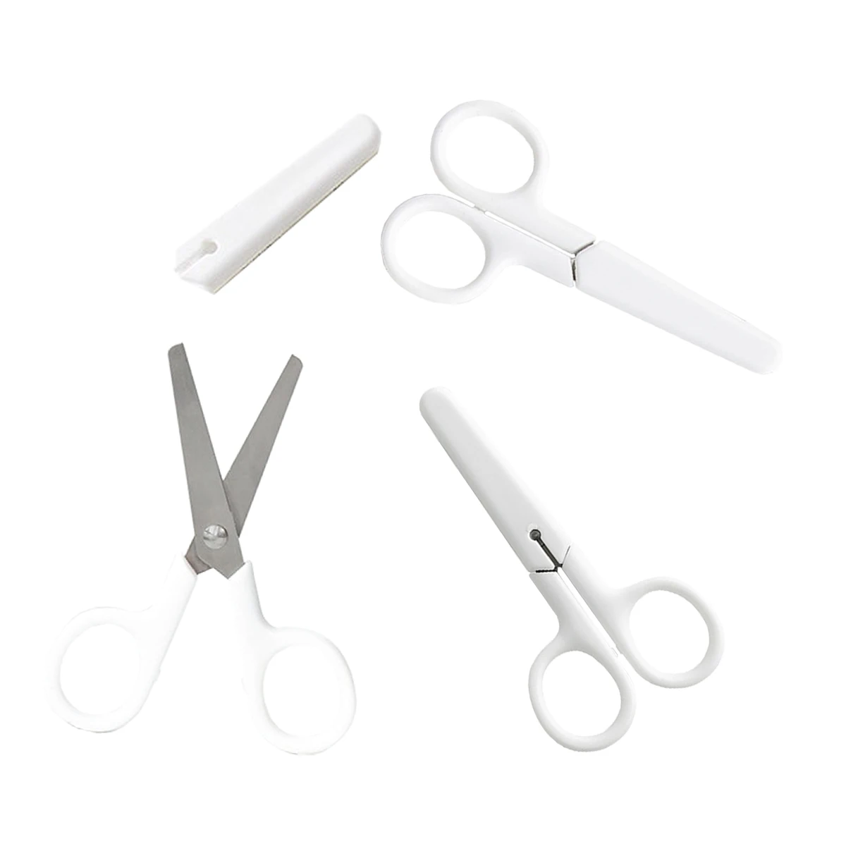 Multipurpose Scissors Sharp Shears Comfort-Grip Scissors for Office Home School paper craft plastic handle scissors