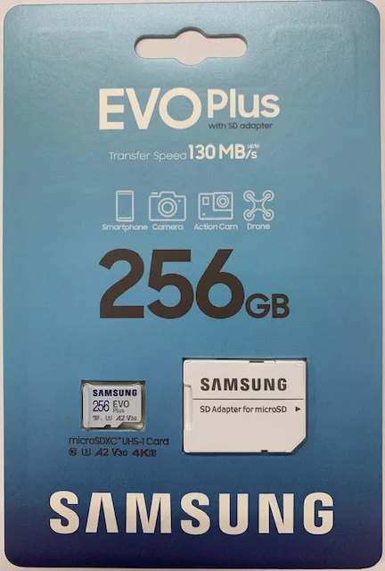 100% Original Samsung MB-MC256KA Micro Memory Card For SDXC U1 256GB R130