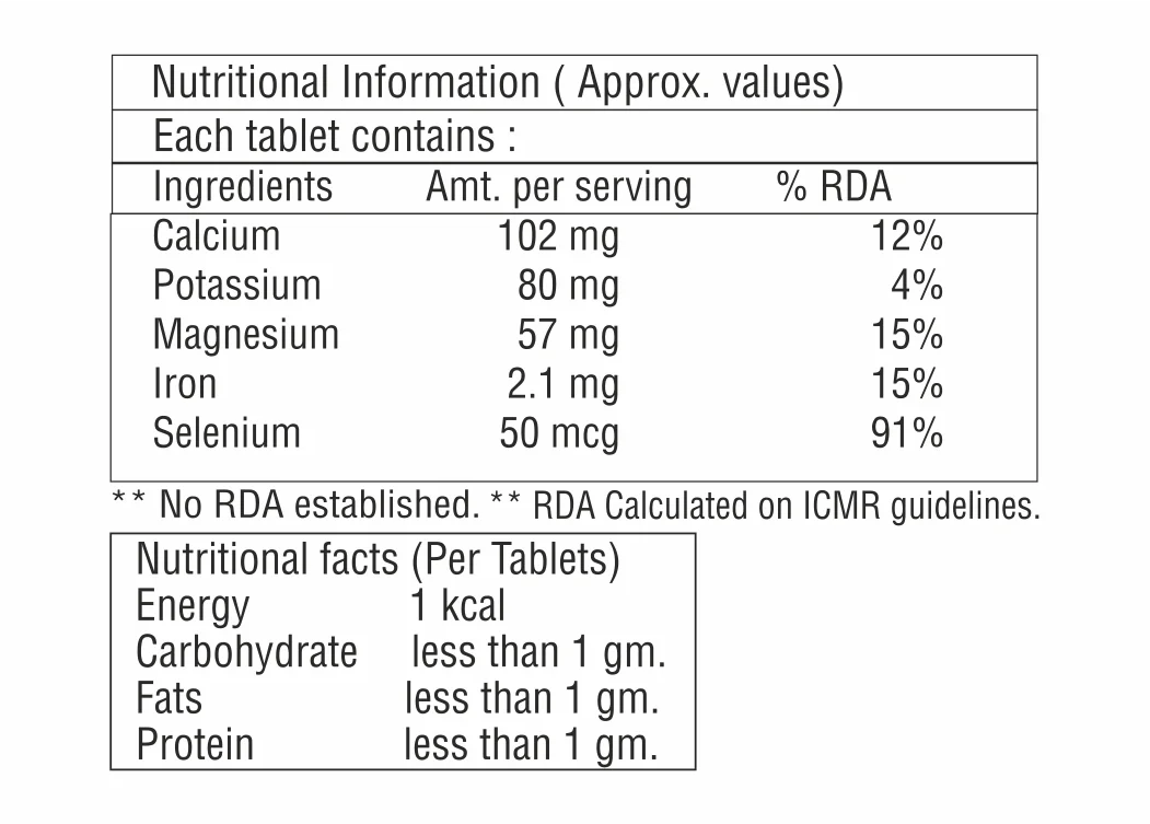 Direct Factory Supply Calcium Potassium Magnesium  and Iron Tablets for Good Health Healthcare Supplement for Export