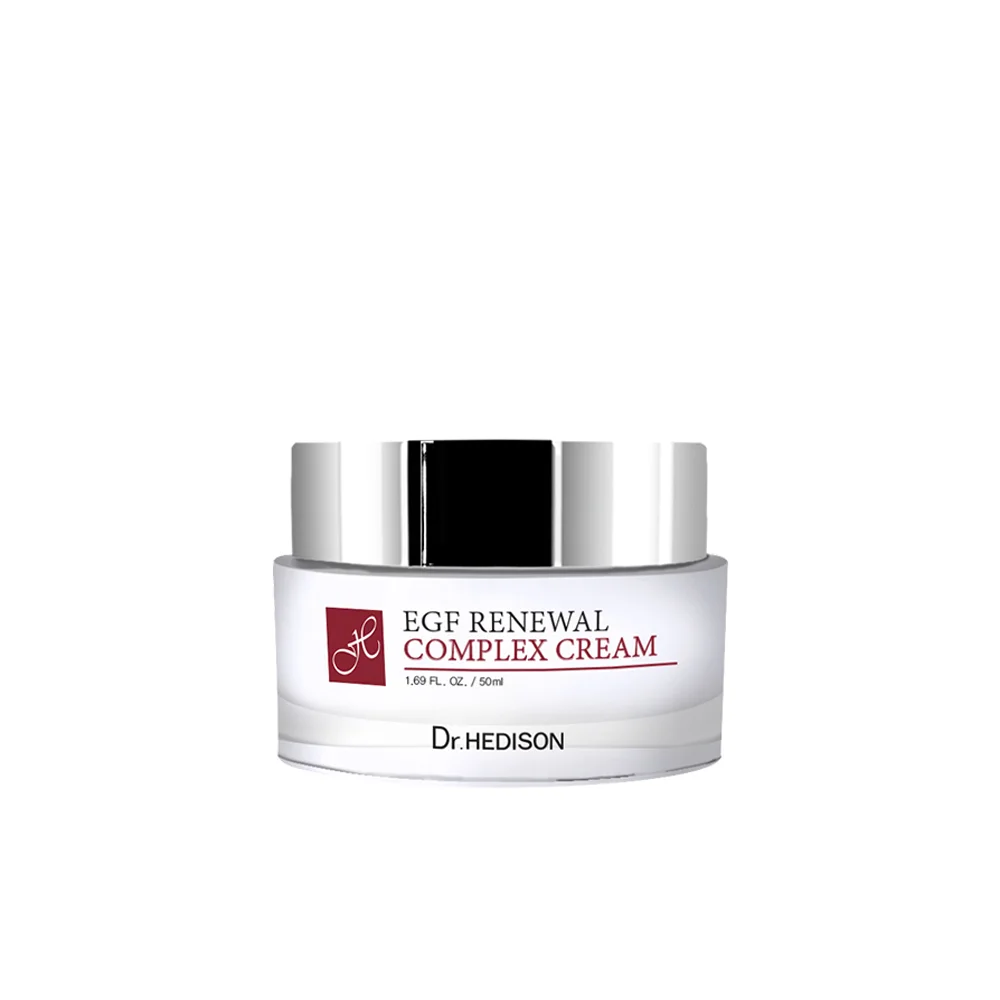 Dr.HEDISON EGF Renewal Complex Cream 50ml - CPNP Made in Korea - Anti-wrinkle Anti-aging Vitamin Whitening Soothing Moisturizing