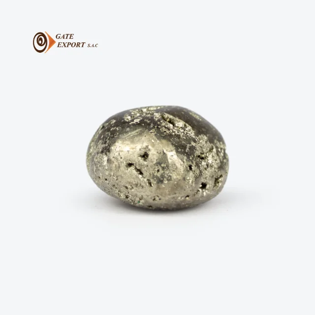 BEST TUMBLED PYRITE FROM PERU / CARVED STONES / 100% NATURAL / DECORATIVE STONES