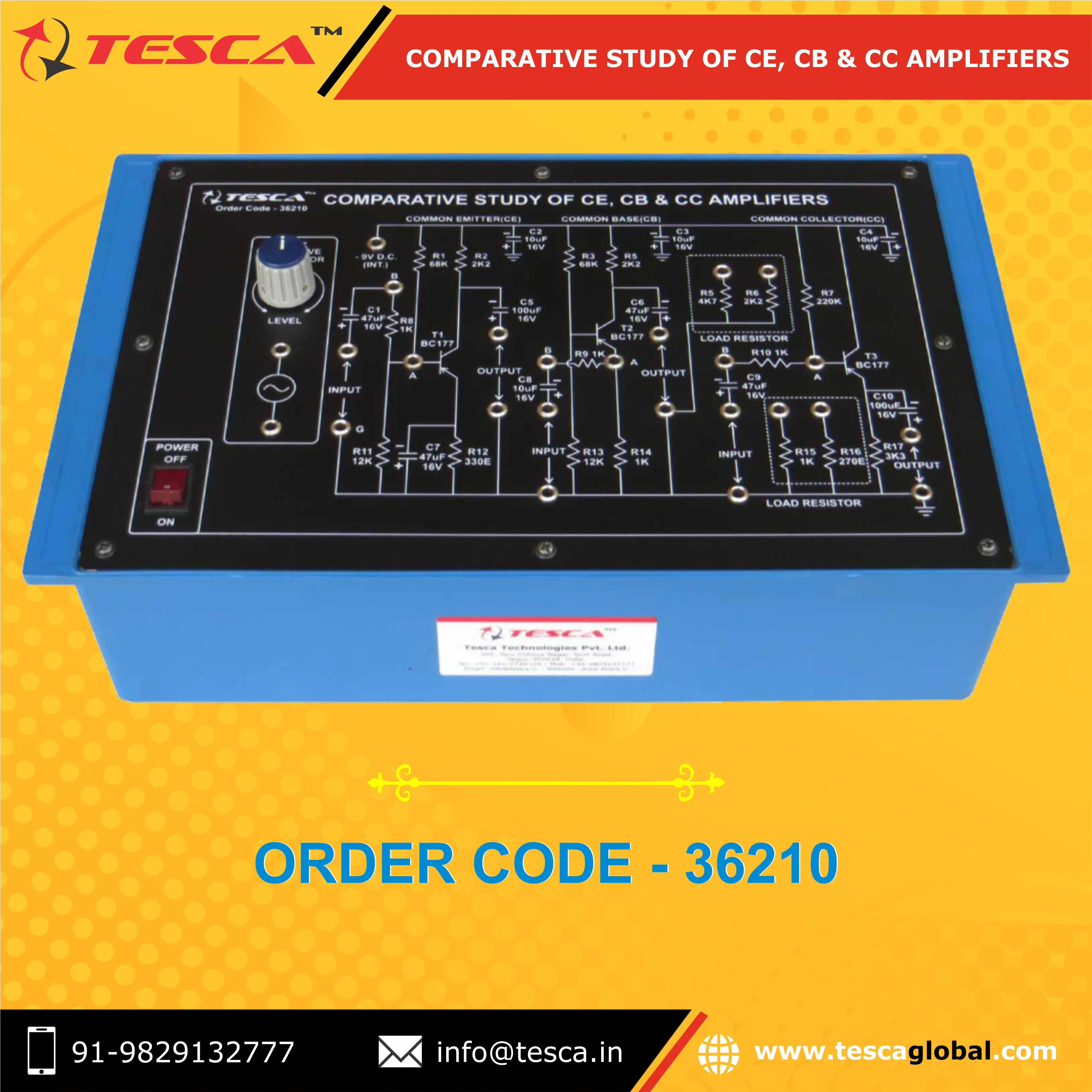 Comparative Study of CE, CB And CC Amplifiers- Analog Electronics