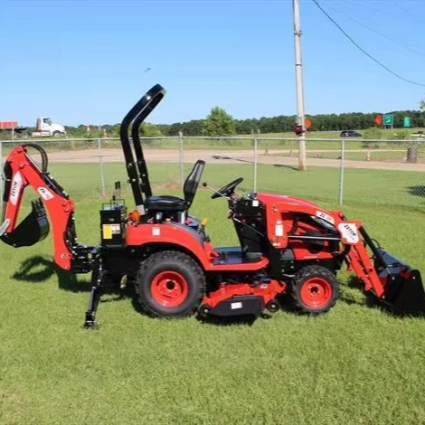 25hp to 60 50hp lawn mower 4x4 small tractor with front end loader backhoe kubota tractors trucks agriculture mini farm Tractor