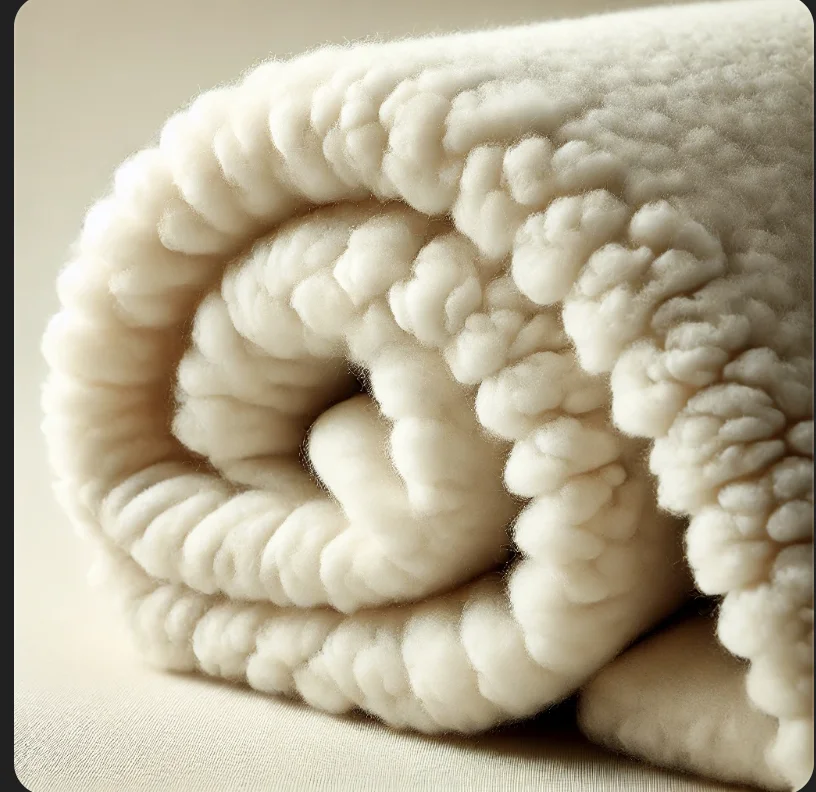 Organic Merino Wool Polar Fleece Fabric