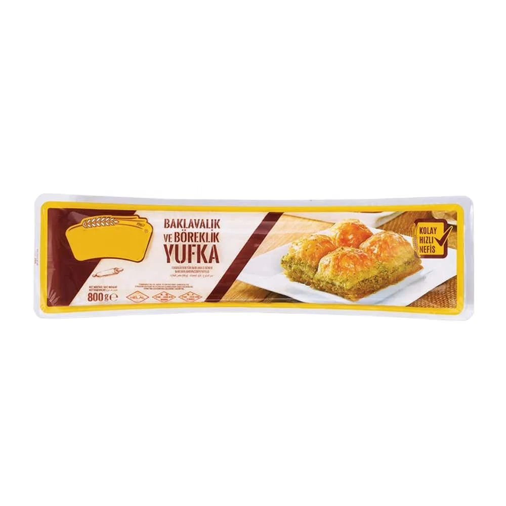 Baklava и кондитерские изделия Phyllo 800 г оптовая продажа с завода вкусные пастельные листья