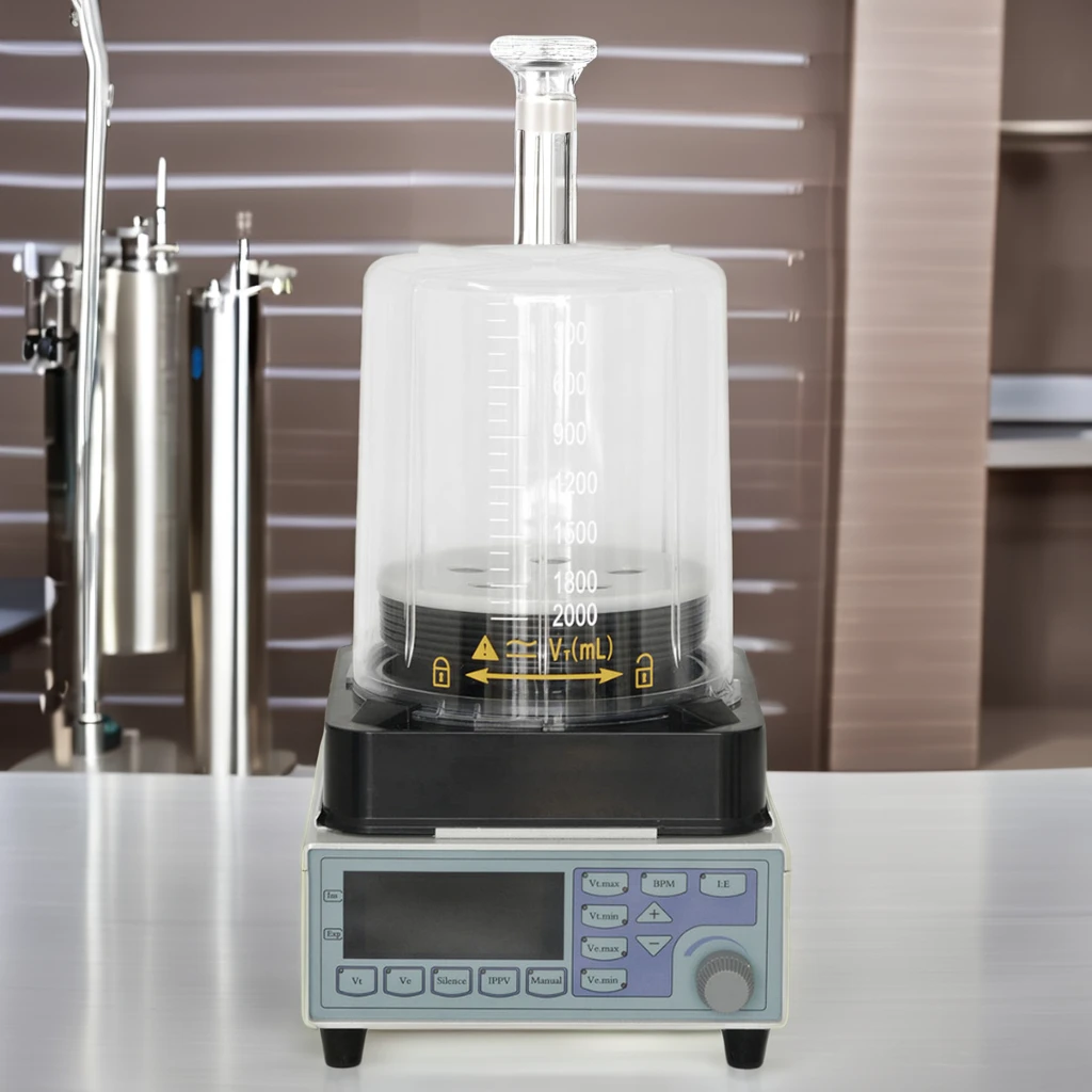 Professional Animal Portable Veterinary Anesthesia Ventilator with IPPV and Manual mode