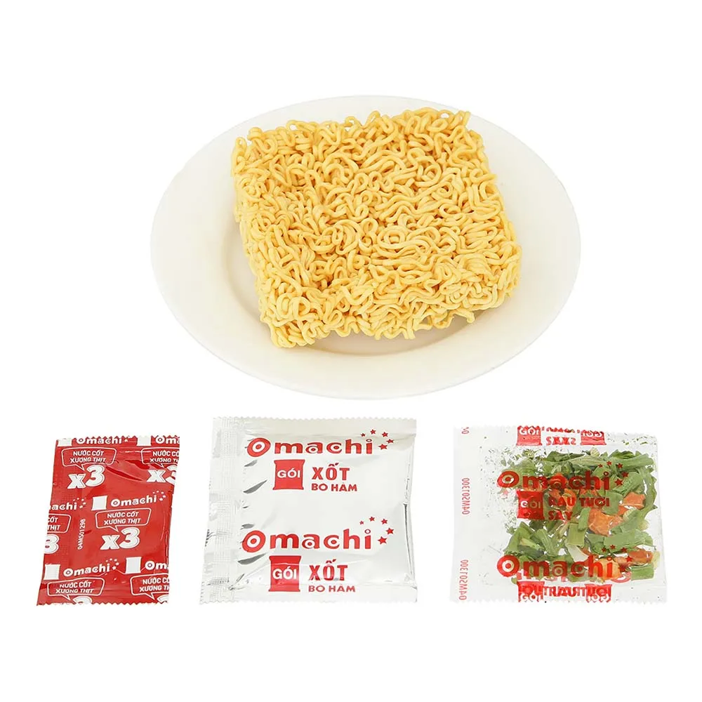 Instant Noodles - OOMACHI Potato Noodle Stewed Beef Sauce 80g Made From Eggs and Yellow Potatoes Easy