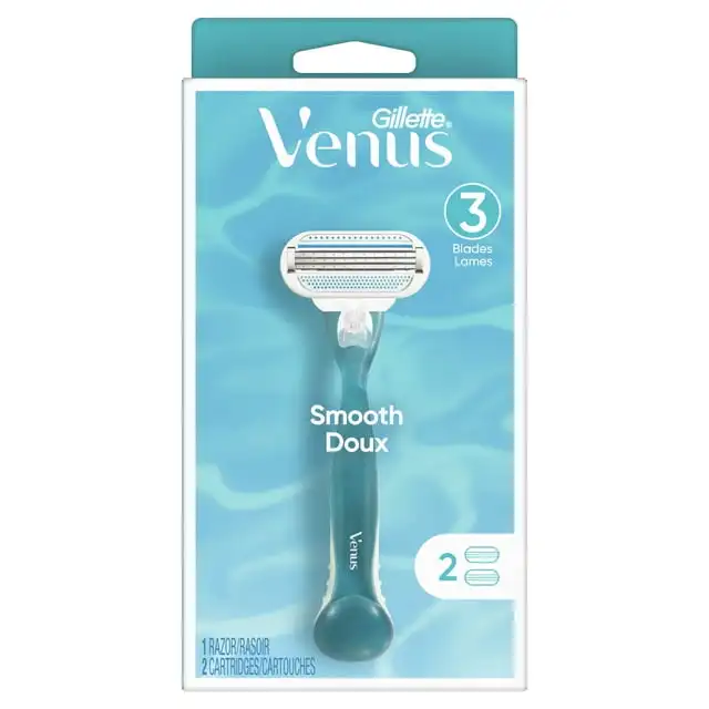 Gillette Venus Comfortglide Женская бритва с 3 лезвиями и 2 заправками