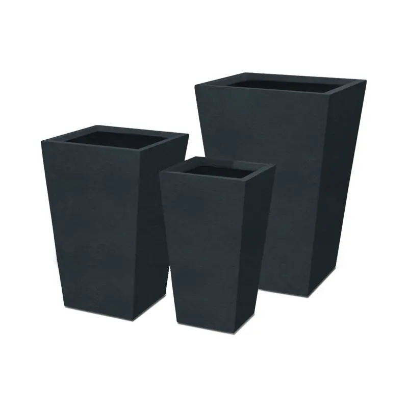 Hot Selling 3 Piece Tall Planters For Home Decoration Garden Pot Planters  IN Wholesale Prices