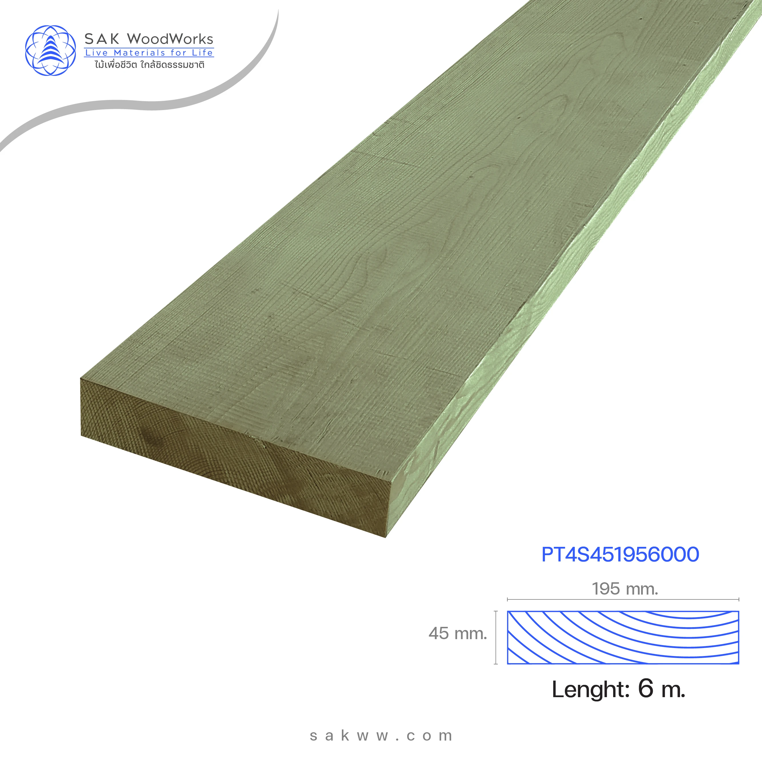 High Quality Northern White Russian Pine Spruce Timber SAK WoodWorks Durable 45 x 195 x 6000mm Versatile Furniture Construction