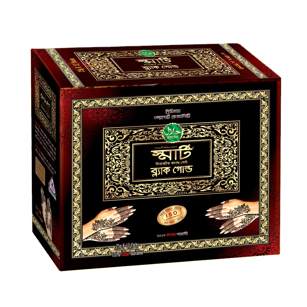 Henna Natural Mehndi Cones Black Smart Henna Mehndi Paste Manufacture In Good Quality Temporary Tattoo Kaveri Paste Wholesale