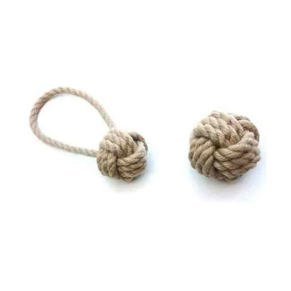 All Pet Solutions Natural Hemp Ball on a Rope Dog Toy  from Vietnam HOANG LINH SG Kimy +84938616690