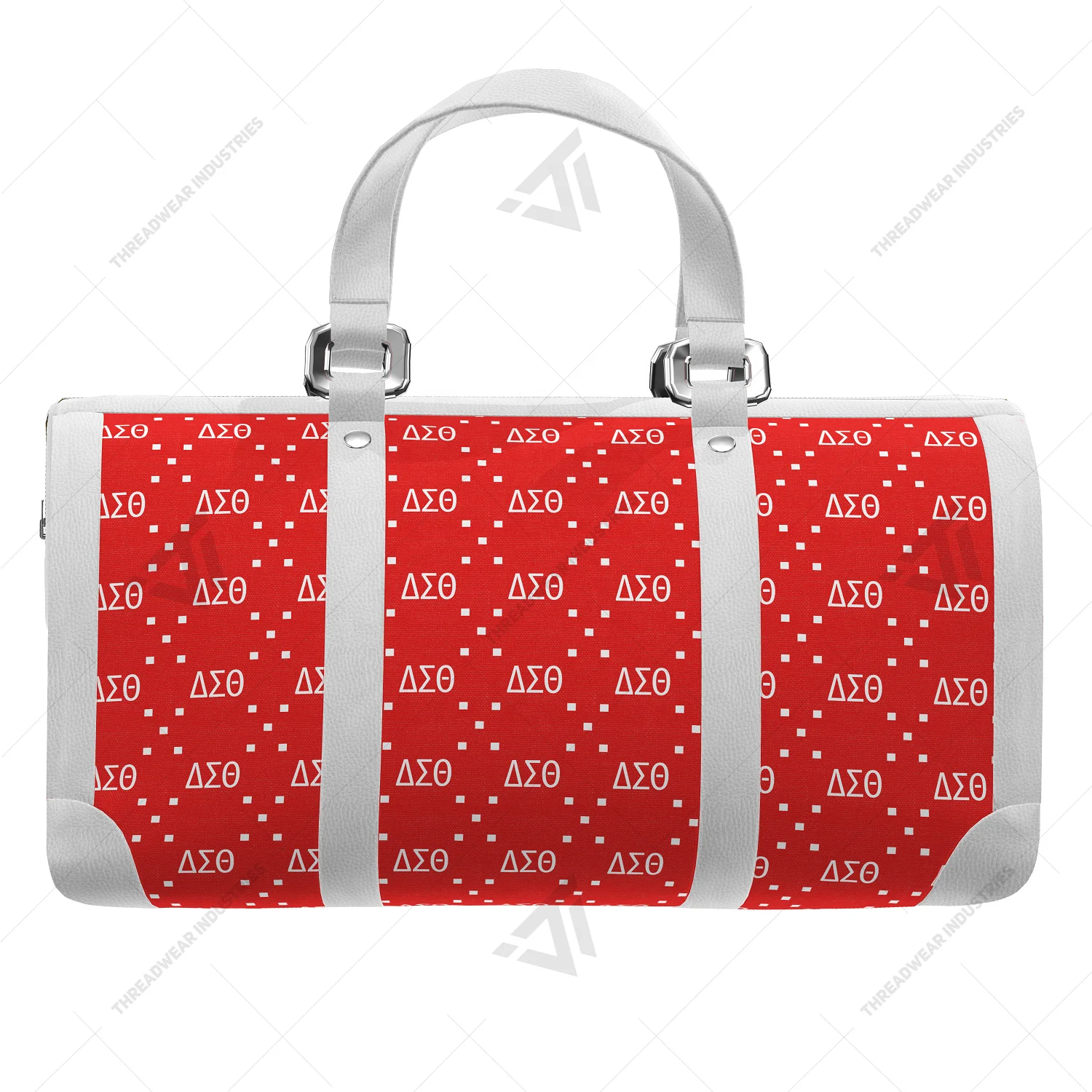Custom Wholesale Delta | Sigma | Theta Sorority Sublimated Travel Duffle Bag