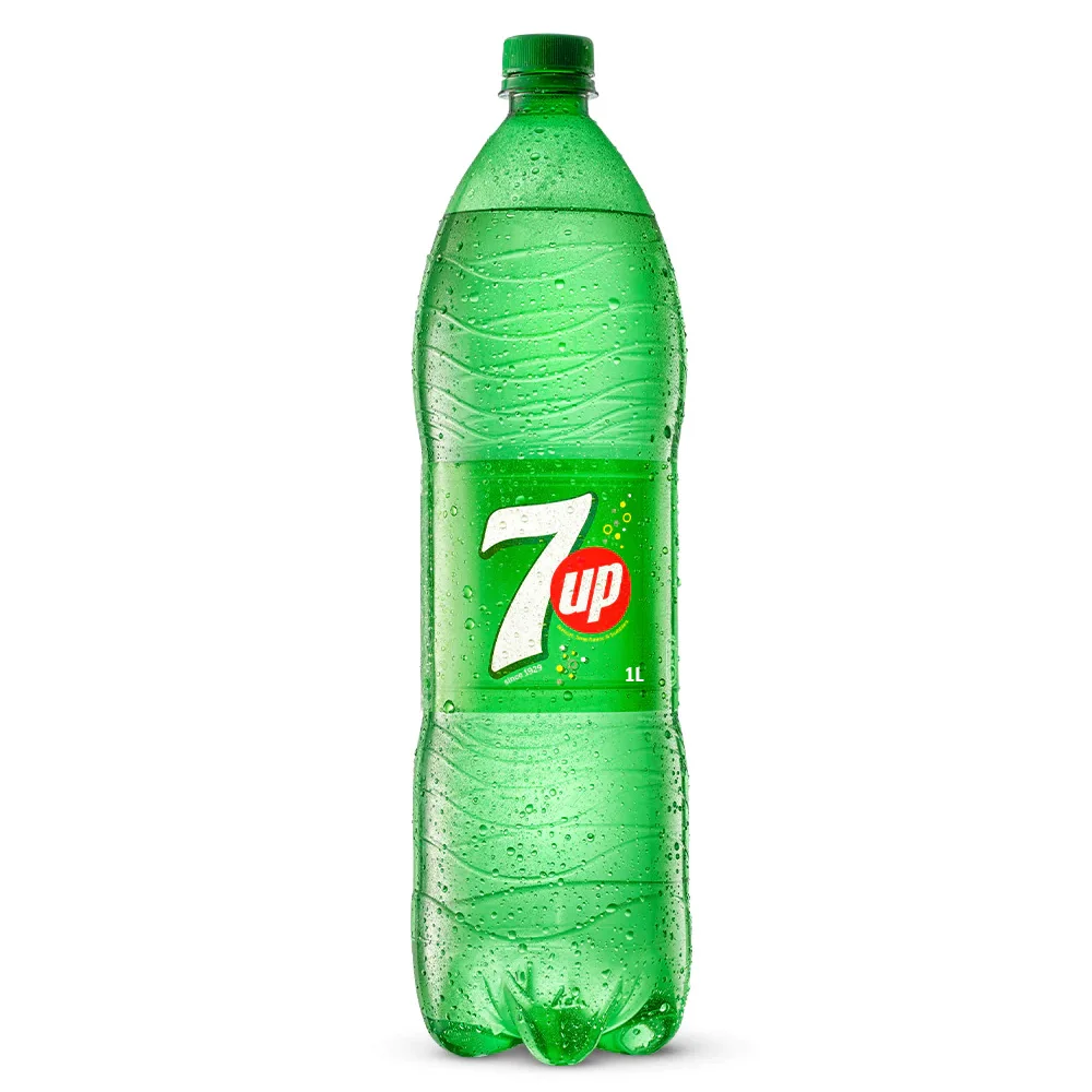 7UP 1L оригинальный лимонный лаймовый ароматизатор и пузыри безалкогольный напиток