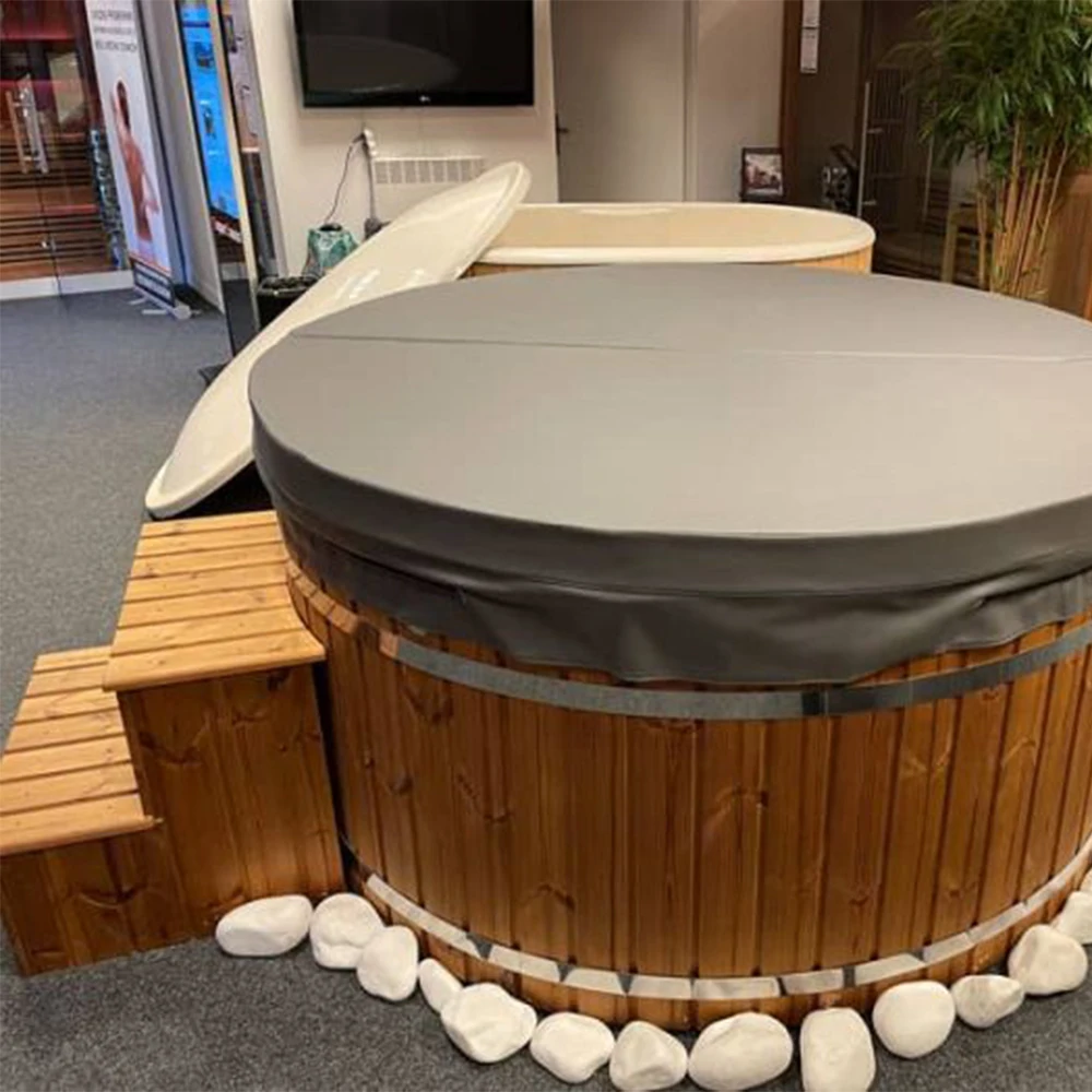 European Bathtub Round Big Portable Large SPA Hot Tub For 10 People Hot Tube Outdoor SPA Tubs