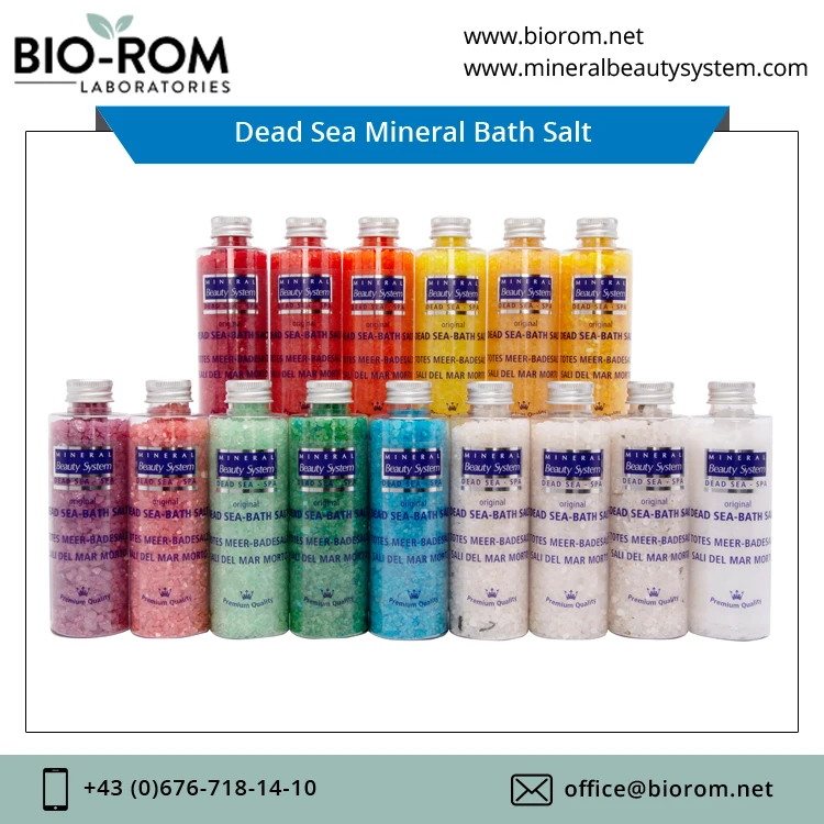 New Product of Dead Sea Bath Salt for Healthy Skin for Sale at Bulk Quantity Israel Wholesale Manufacturer