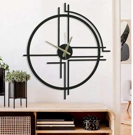 Decorative Wedding & Home Decorative Wall Clocks Home Office Round Dial Wall Clock Quartz Gold Polished Clocks