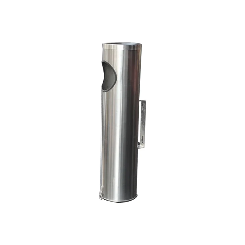 manufacturer recycling bin outdoor high quality stainless steel 304 rustproof garbage bin public metal trash can