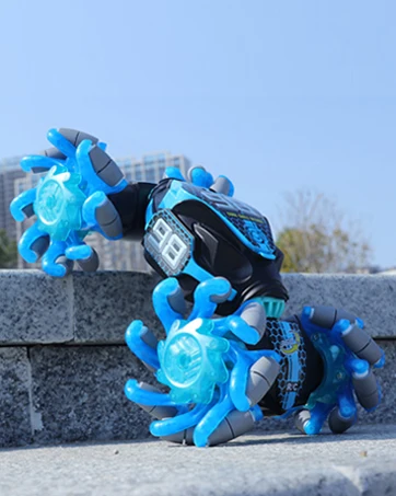 360 Degrees Double-Sides Radio Rotating Toy Small Cars Cyclones Bounce Double Sided Rc Stunt Car