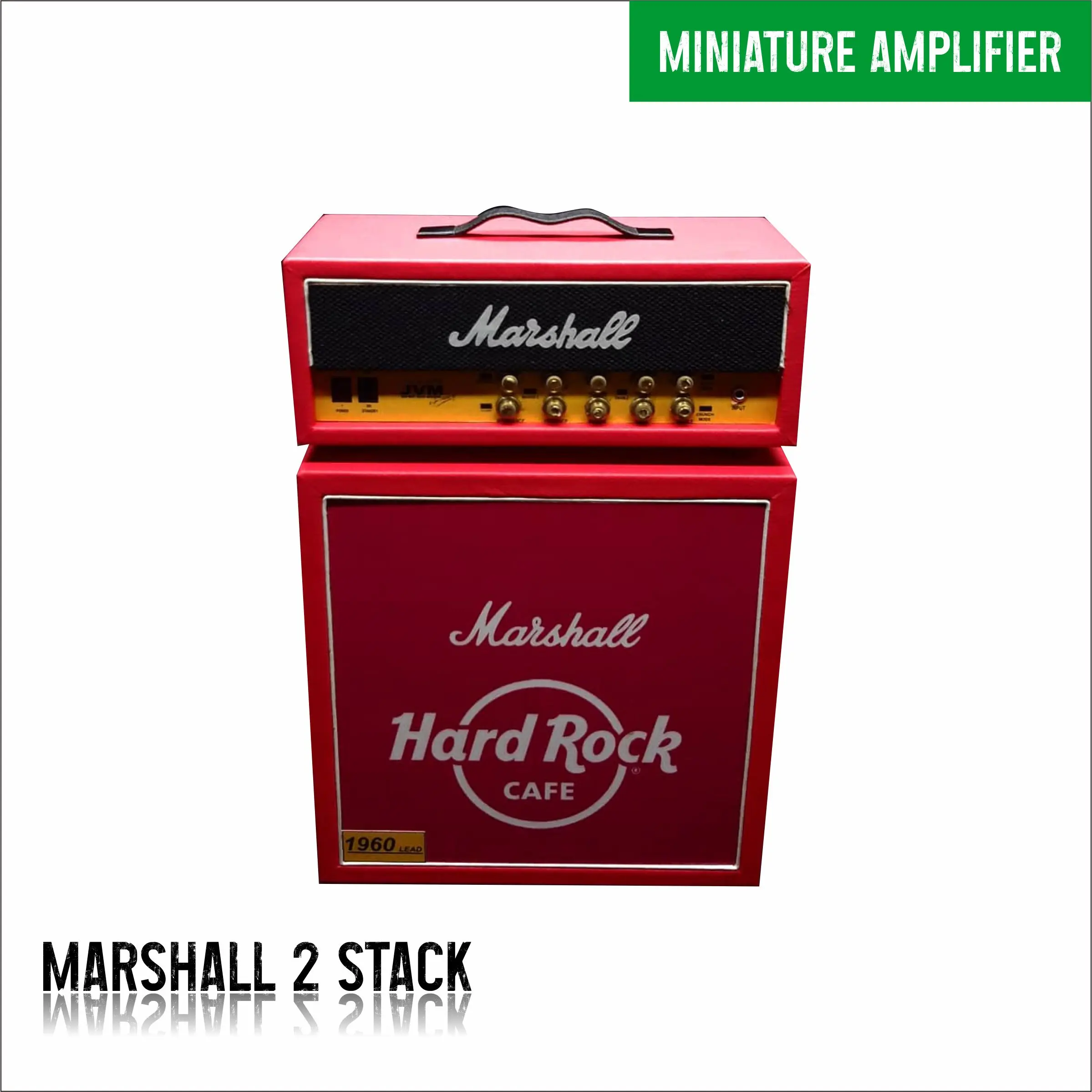 miniature amplifier speaker wooden hand made for home decoration