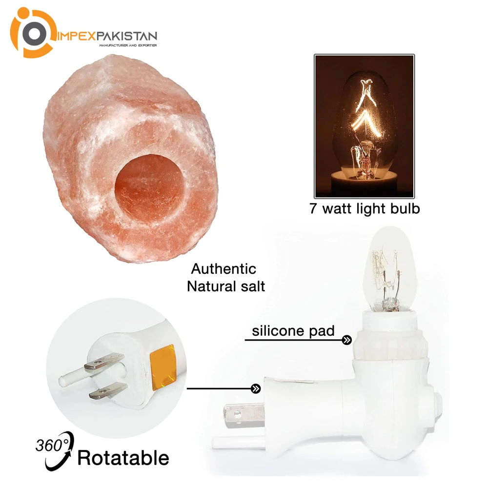 Pink Himalayan Salt Lamps Hand Carved, Natural Night Lights For Bedrooms And Home Decor BY IMPEX PAKISTAN