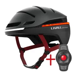 Smart helmet manufacturer outdoor sports protective device urban ebike cycling helmet bicycle warning safety lights helmet