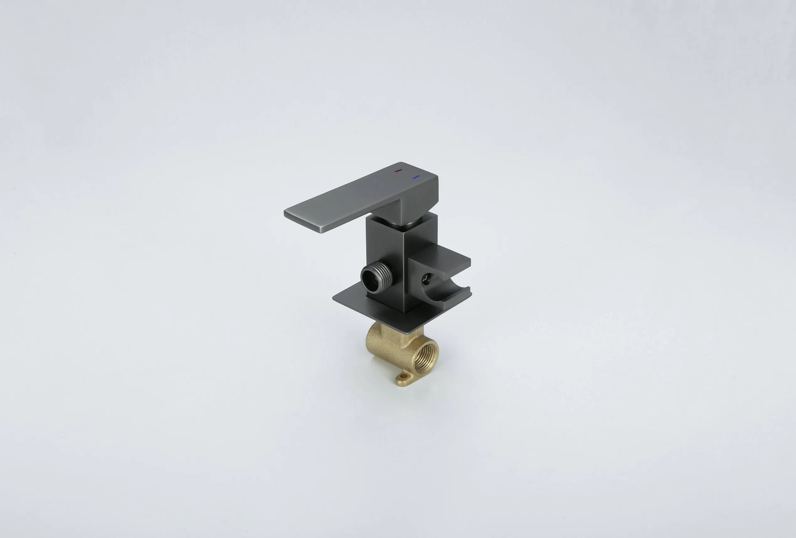 Wall-Mounted Brass Handheld Shower with Ceramic Valve Includes Mixer Valve and Head Durable Hand Shattaf