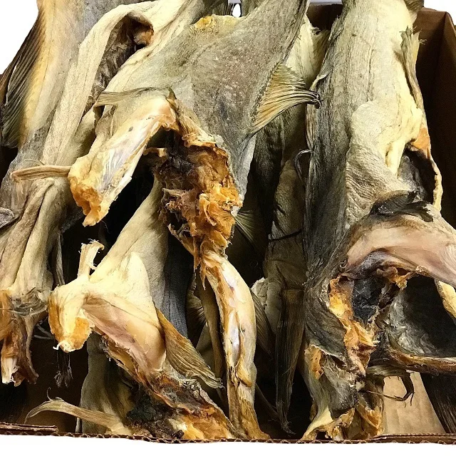 France Ready to ship Good Quality Dry Stock Fish From Norway / Dry Stock Fish Head / Dried Salted Cod for sale