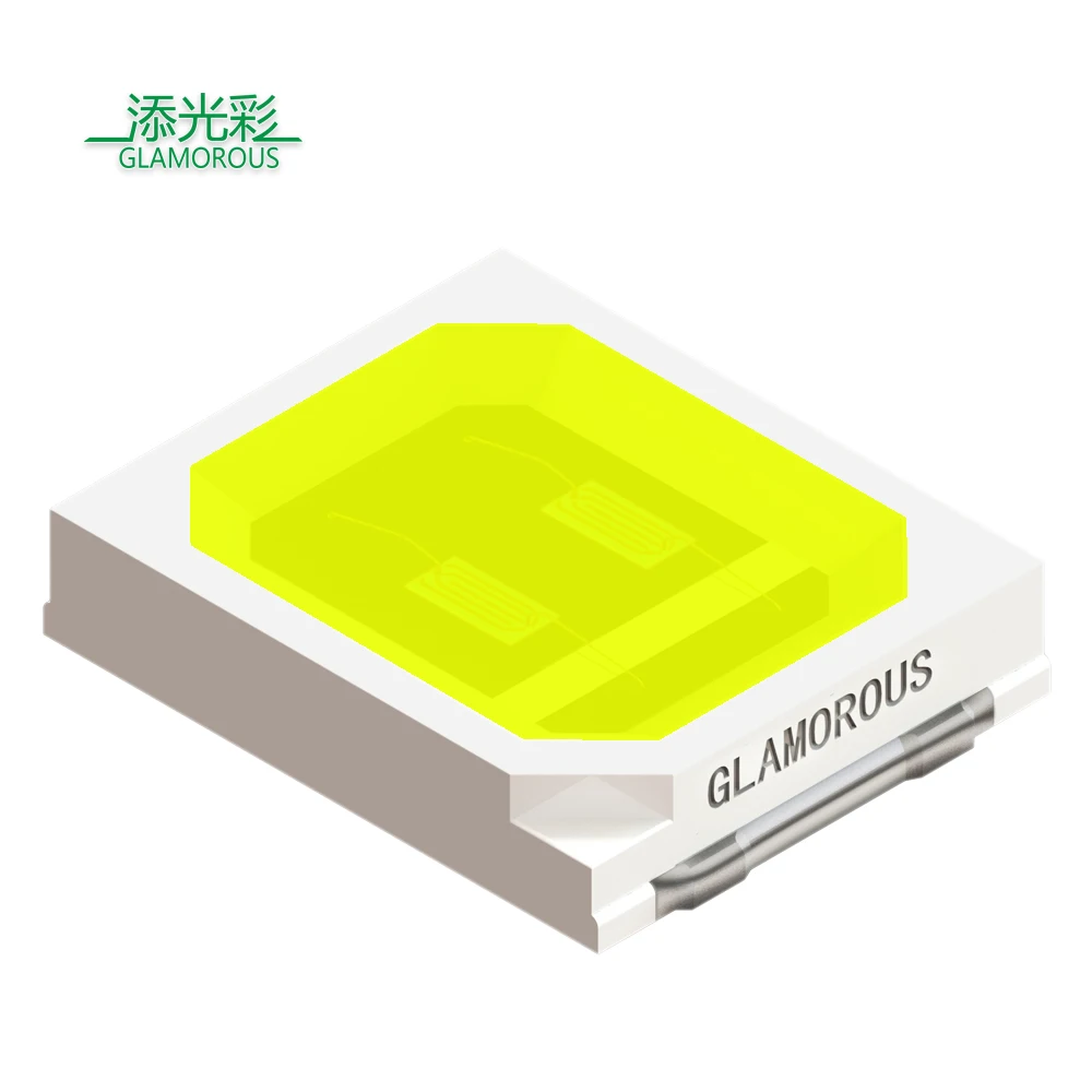 Smd светодиод по заводской цене 1 Вт 350 мА 2835 Светодиодный Световой чип smd led 210lm 200lm/w со светодиодной линией производства чипов