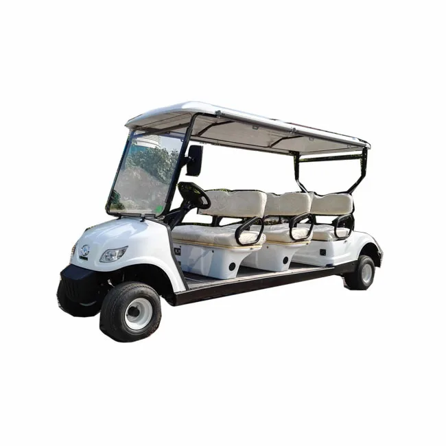 Club Lifted 4 Passenger Golf Cart with seats