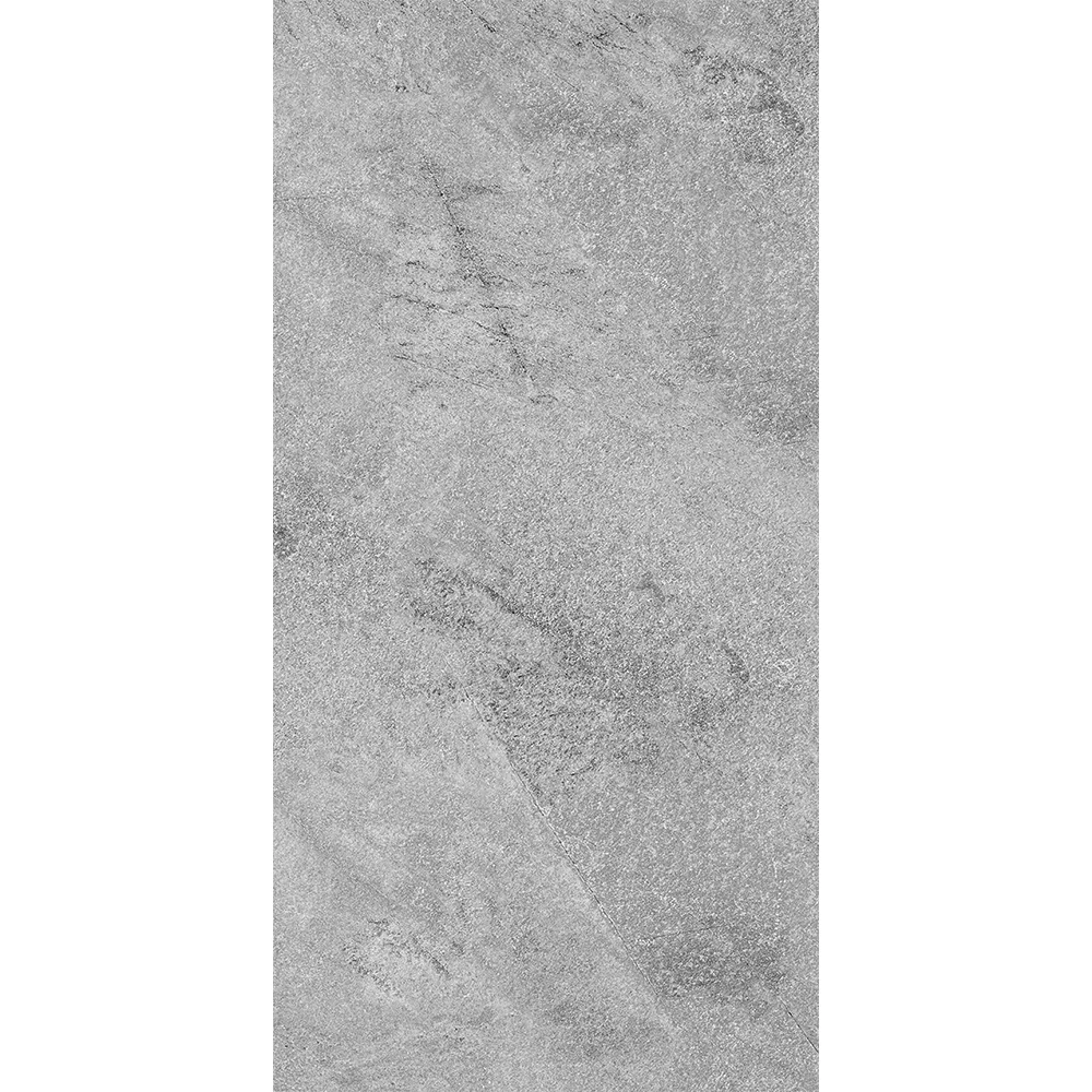 Luxury High Quality Zoe Light Grey Floor Tiles 600x1200mm Polished Modern Design for Interior Room Use Custom Size Available