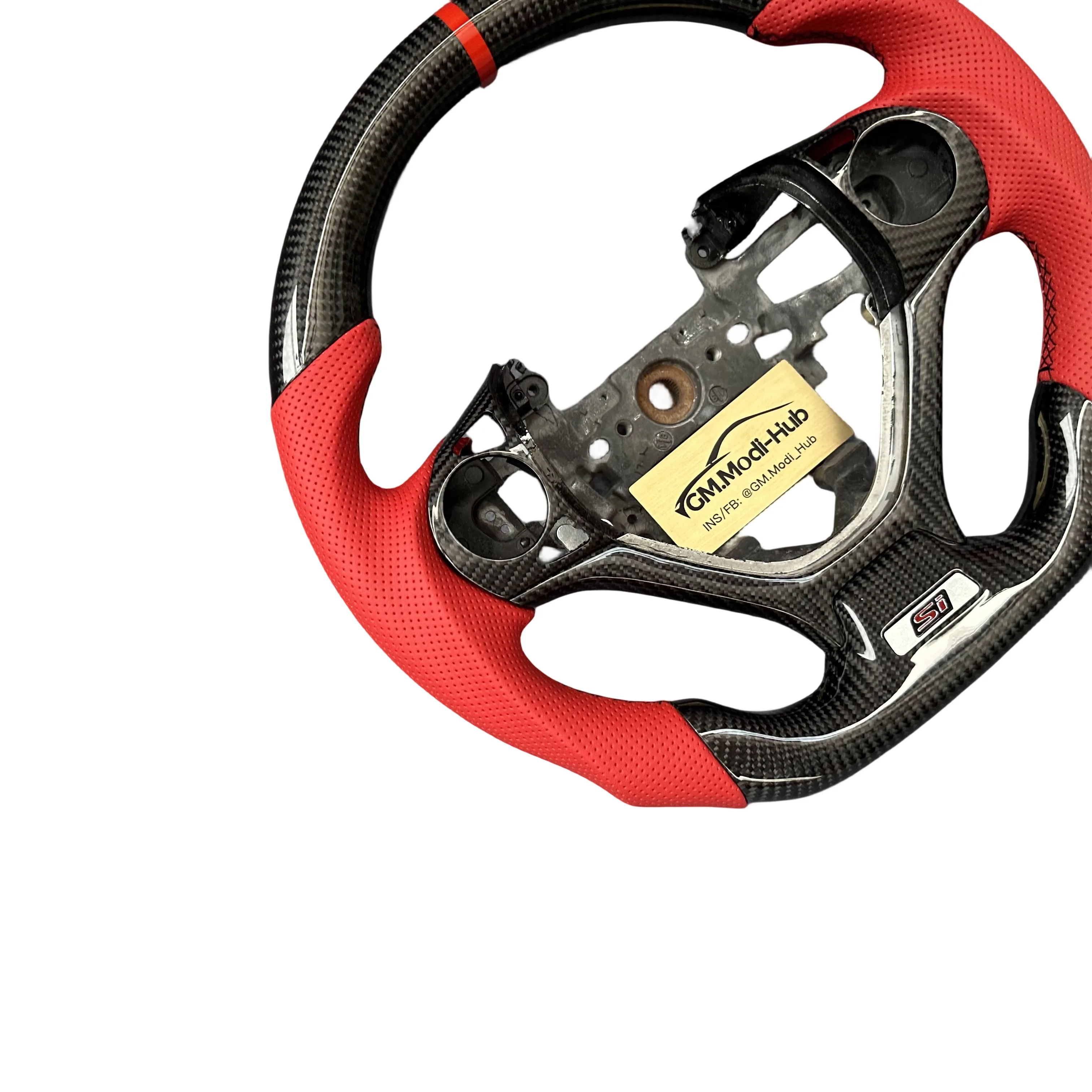GM.Modi-Hub на заказ из углеродного волокна руль для Honda 9th gen Civic 2012-2015 типа R FK2 SI