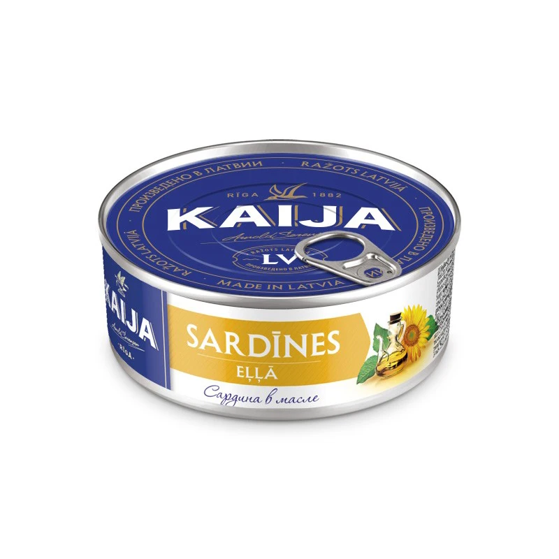 Seafood in Tomato Sauce or Vegetable Oil Canned Sardine Fillet