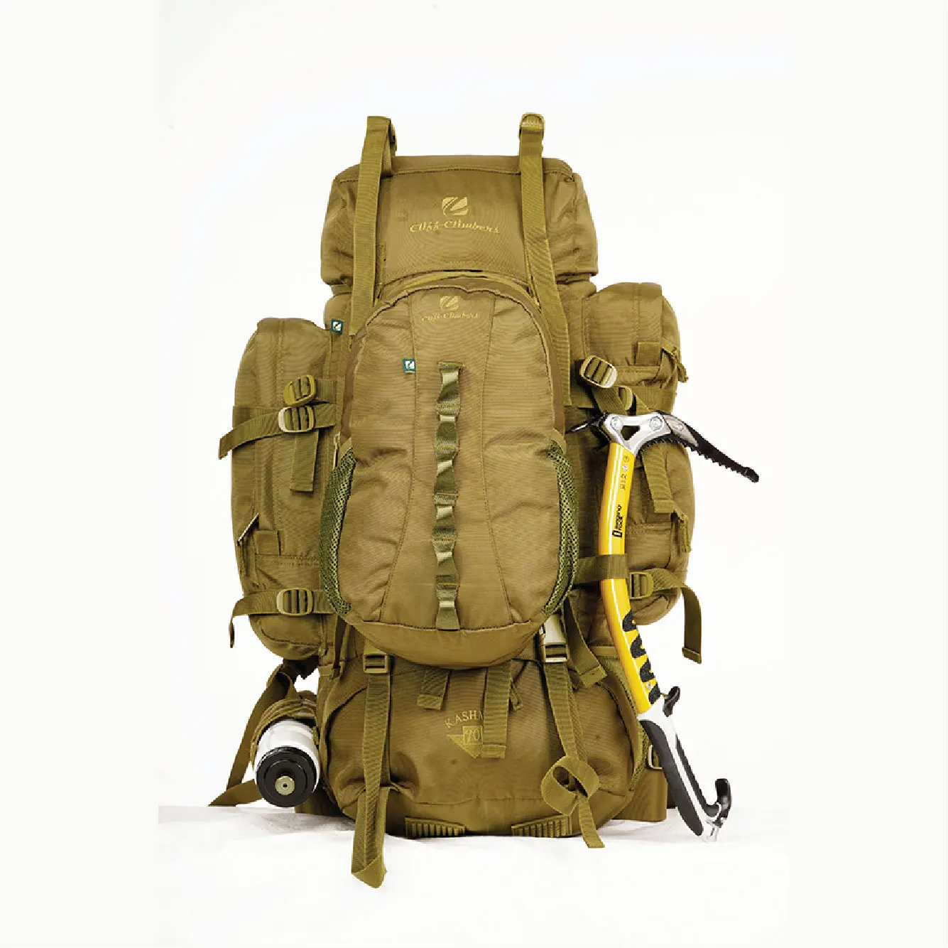 Best Heavy Duty Backpack Ruck Sack Kashmir Backpack for Outdoor Adventure Activities Top Loading Rucksack