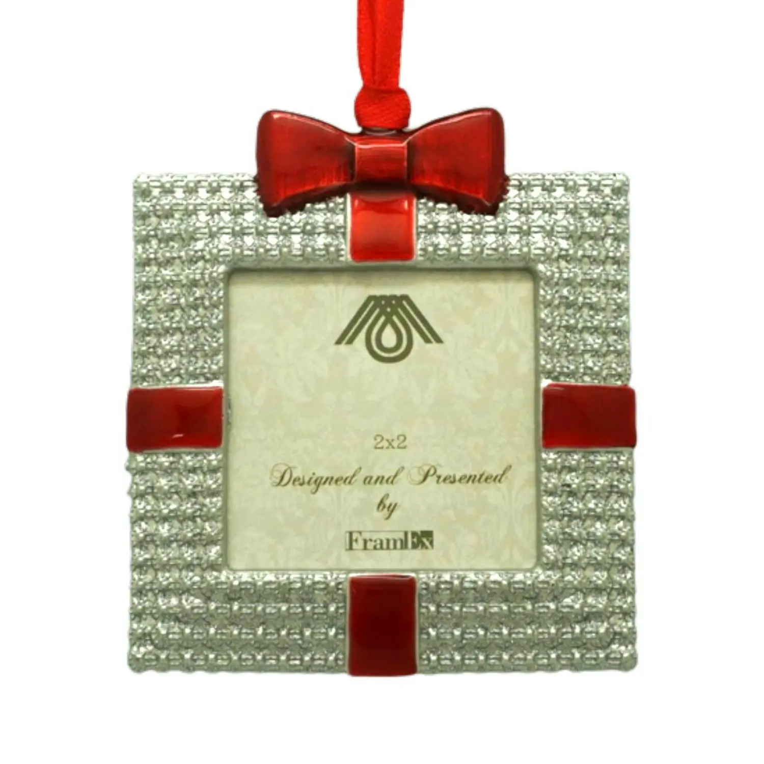 CHRISTMAS TREE DECORATION ORNAMENT HANGING PHOTO FRAME GIFT BOX FOR HOLIDAY PICTURE FRAME AND TREE DECO