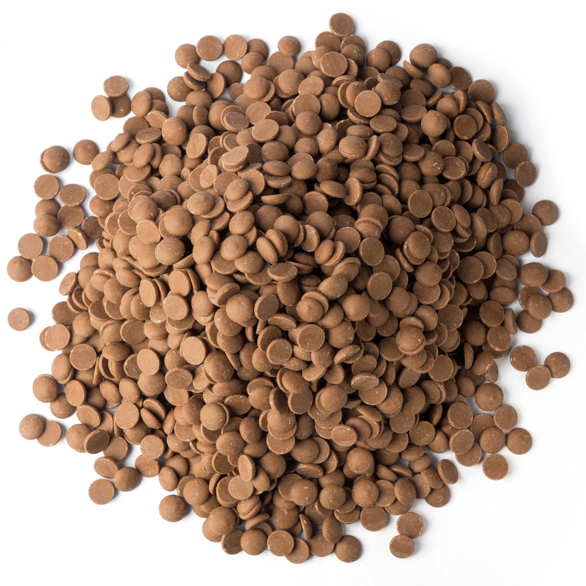 250g. Professional Gourmet Products 33% Cocoa Bulk Milk Button Chocolate