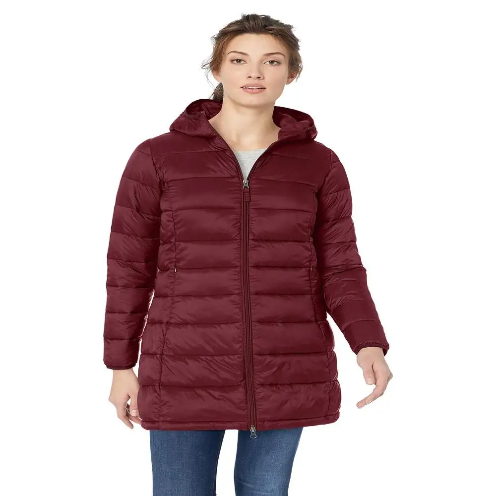 Top Quality Custom Logo Design Winter Puffer Jacket Hot Sale Warm Rabbit Fur Coat