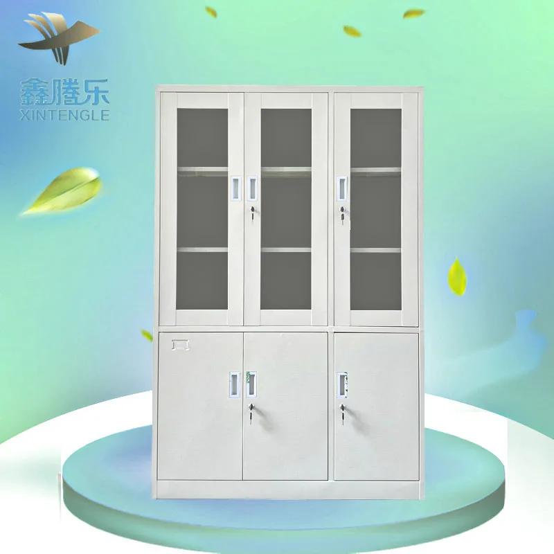 Global Modern Manufacturer Medorn multi-function steel clothes storage cupboard cheap gray wardrobe with locker