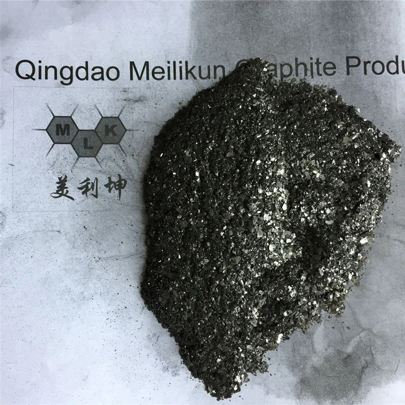 +100 Mesh 96% Carbon Shandong Meilikun Top Manufacturer Flake Graphite Powder Good Price Natural Black Quantity Color Material