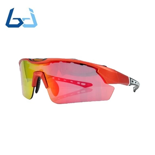 Borjye J121B changeable arm temple one piece lens sport goggle