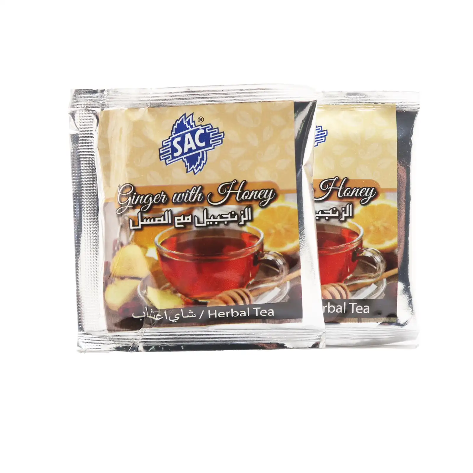 High Quality Ginger With Honey Herbal Tea for Health & Taste Very Effective and Healthy Tea Bags 20 Sachets