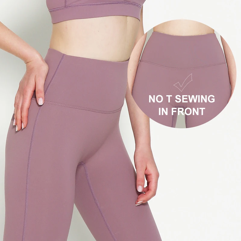 OEM Custom Tummy Control Gym Sports High Waist Yoga Pants Seamless Leggings
