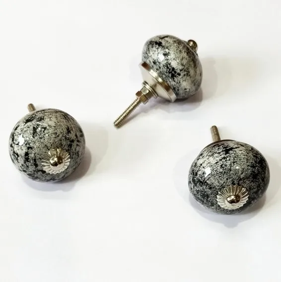 2024 2025 Hardware Furniture Kitchen Cabinet Accessories Wardrobe Pull Handle Ceramic Door knobs ceramic handle