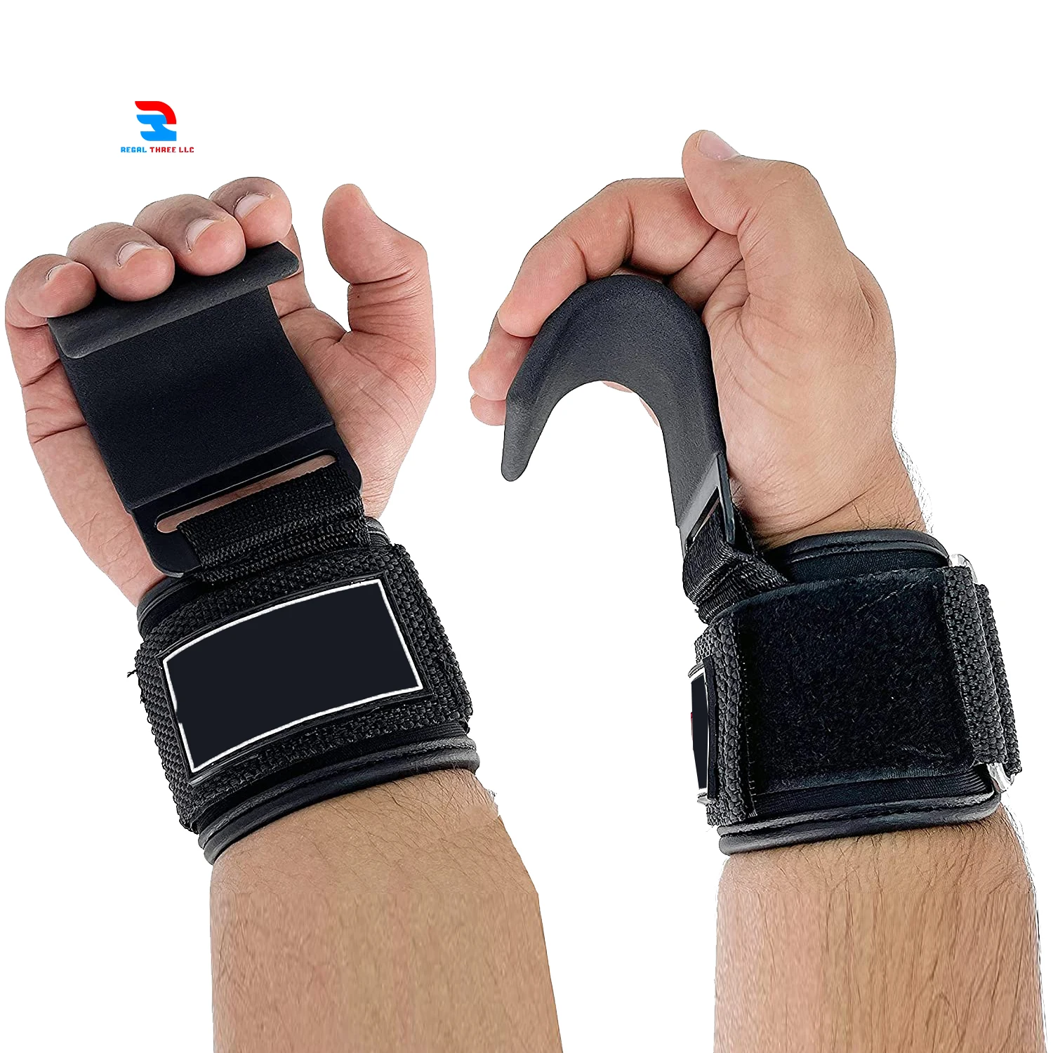 Professional Fitness Steel Weight Lifting Hook Gym Weightlifting Wear Strength Training Grips Straps Home Pull-up Assist Hooks