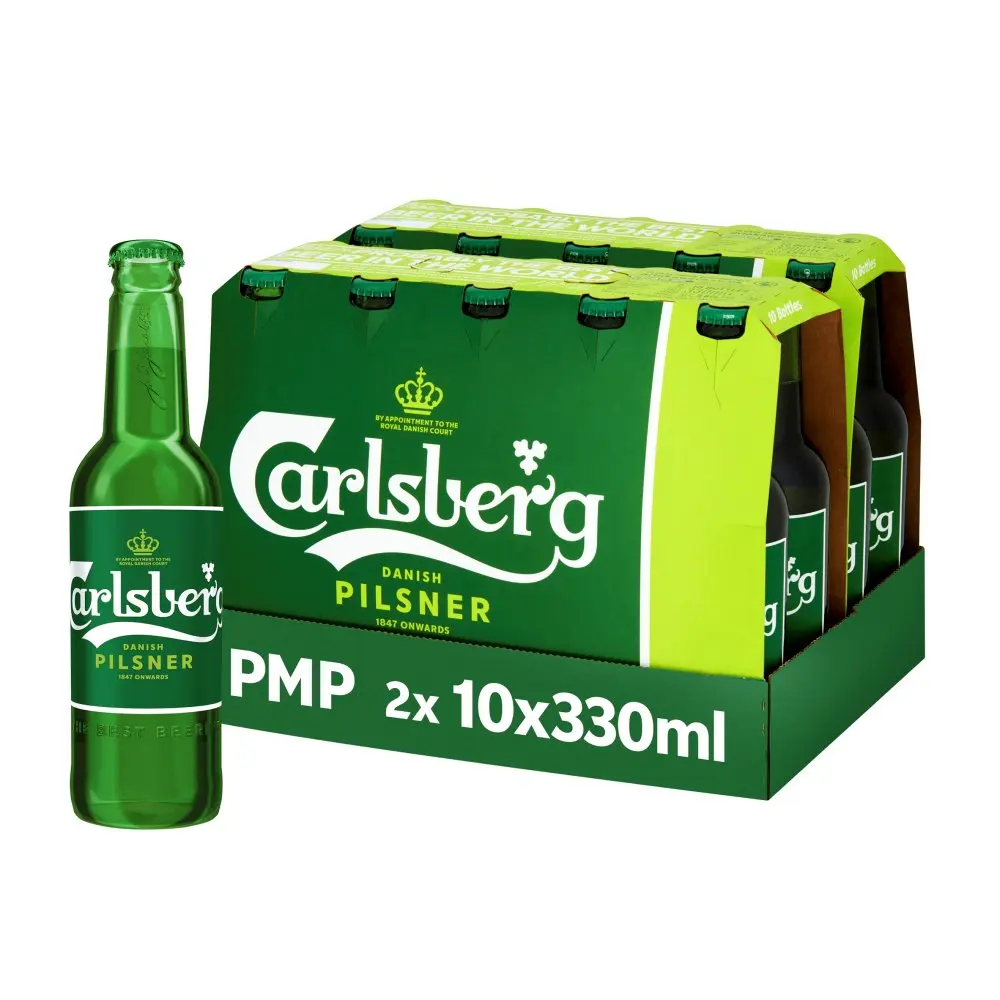 Carlsberg пиво 330 мл бутылки и банки напиток низкая цена