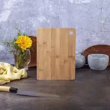 Direct factory wholesale Bamboo cutting board for kitchen customization OEM/ ODM CNC cutting for Meat, Veggies Serving Board