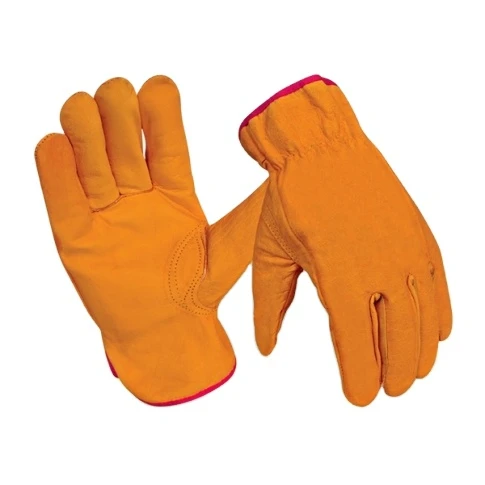 Best Leather Driving gloves wholesale price good quality Cow split driving gloves hand protective leather safety gloves