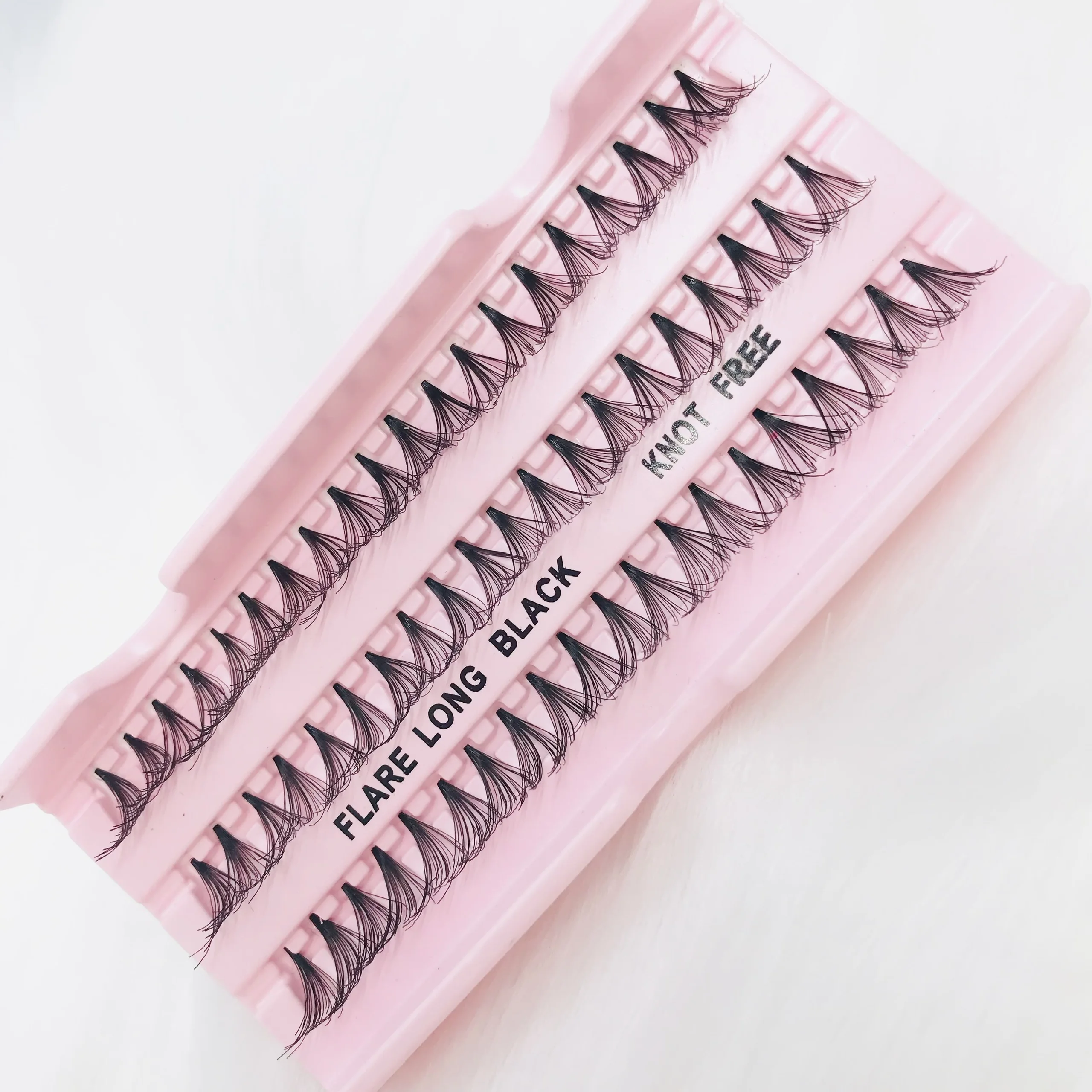 Vietnam factory wholesale premium quality false Individual eyelash extension mink lashes trays supplies professional