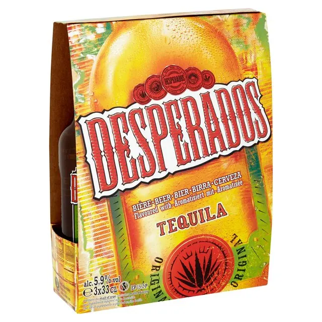 Desperados Текила пиво 6 x бутылка 330 мл-Desperados Лагер 650 мл | Пиво